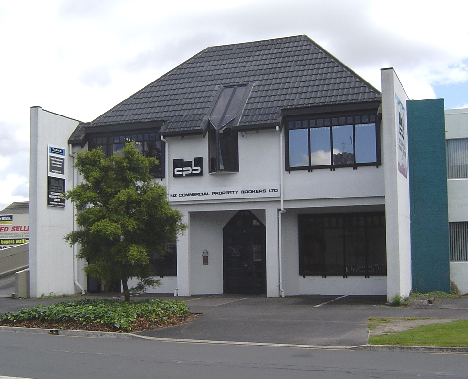 NZ Commercial Property Brokers office at 4 Knox Street, Hamilton